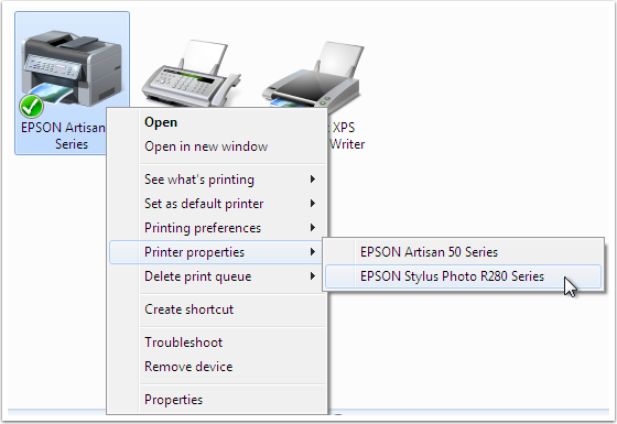 Print screen showcases step instructions