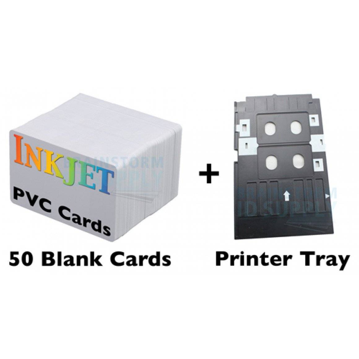 50 Card Inkjet PVC ID Kit