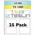 10 Mil Laser Teslin Perforated TS 1000 Sheets 25 pack