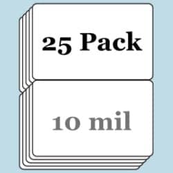 10 mil Butterfly Pouches - 25 Pack