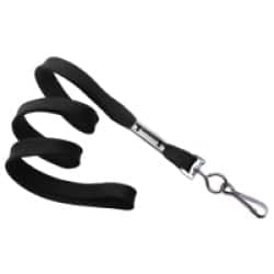 3/8" Flat Braid Lanyard with Swivel J-Hook