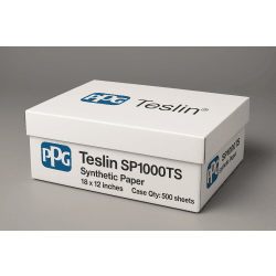 Teslin SP1000TS Synthetic Paper - 18" x 12" - Case (500 sheets)