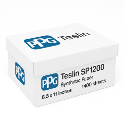 Teslin SP1200 - 8.5 x 11 - 1400 Sheets Case