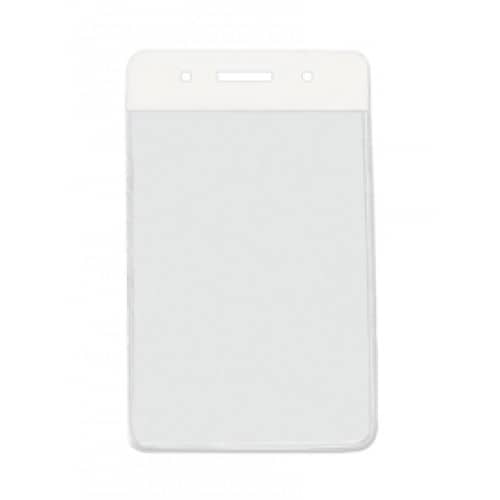 Vertical Badge Holder with White Color Bar
