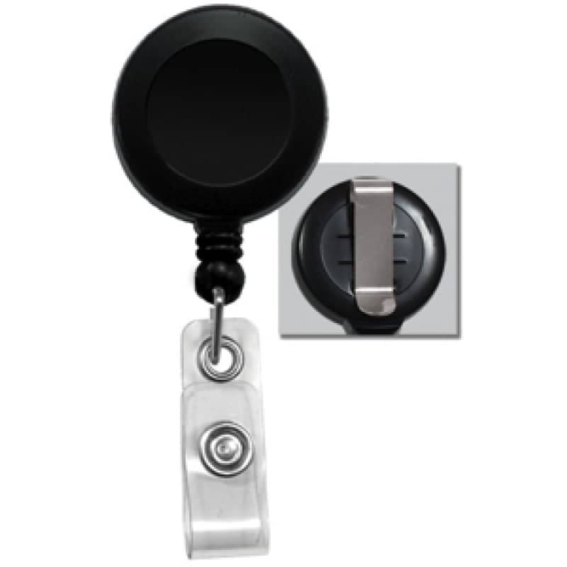 Badge Reel with Strap & Belt Clip