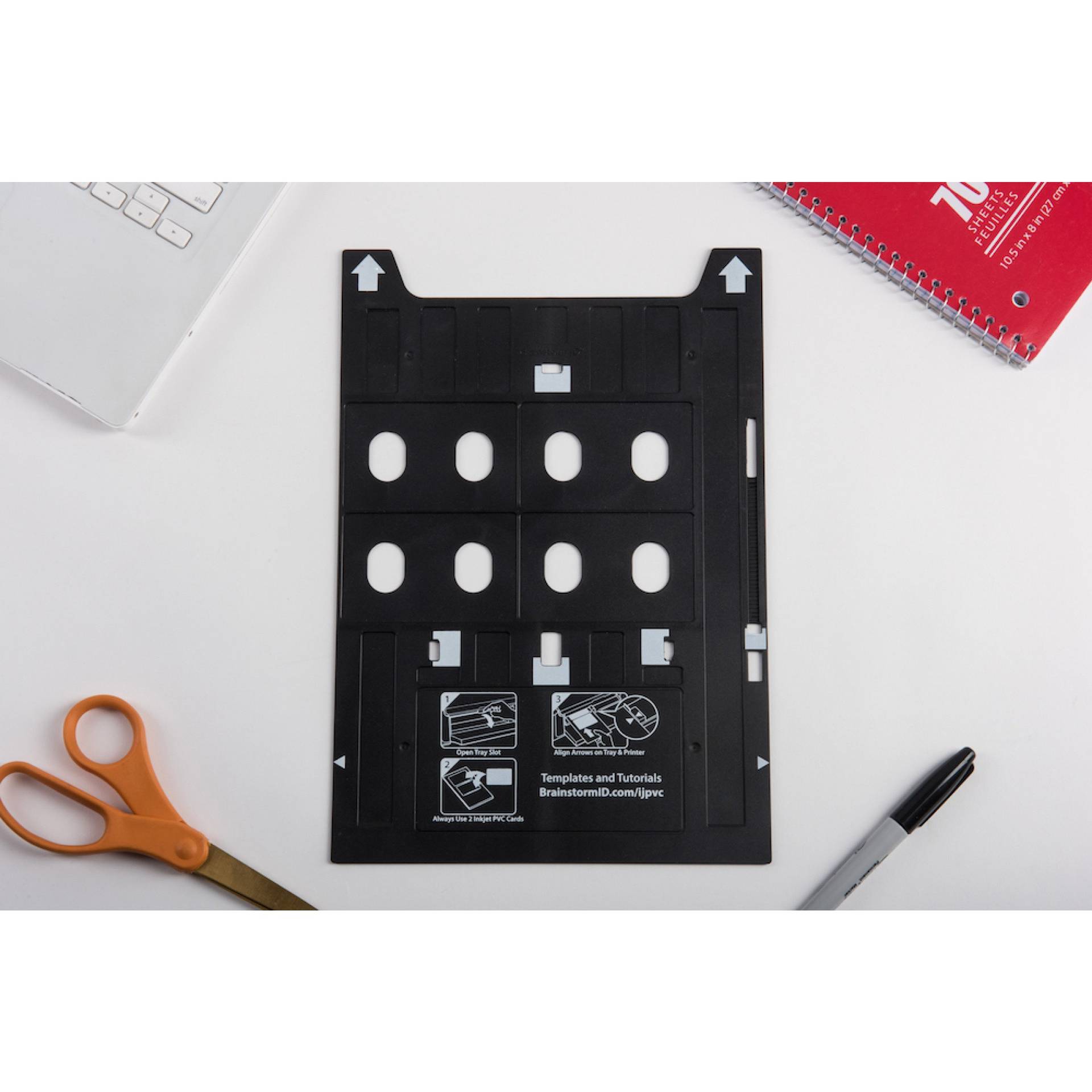 商品画像：Amazon.com: Inkjet PVC Card Tray for Epson Artisan 1430 1