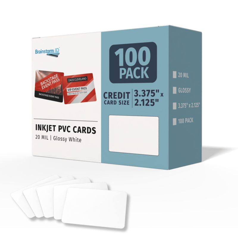 SwiftColor Compatible Inkjet PVC Cards - Large Format Credentials