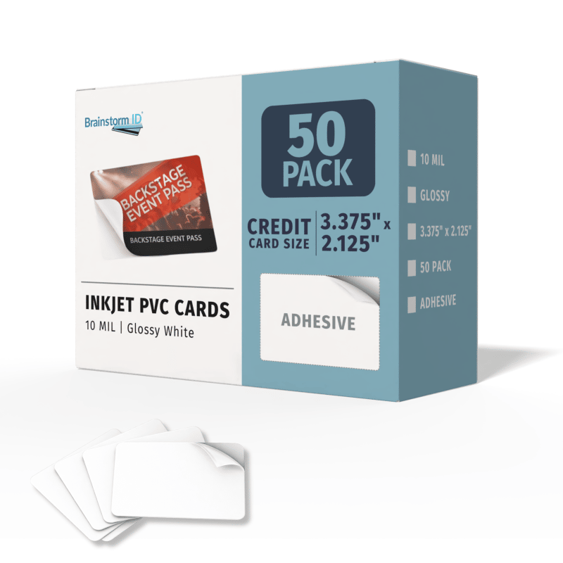 SwiftColor Compatible Inkjet PVC Cards - Large Format Credentials