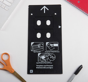 pvc card tray for canon k tray printers pro 10 and pro 100