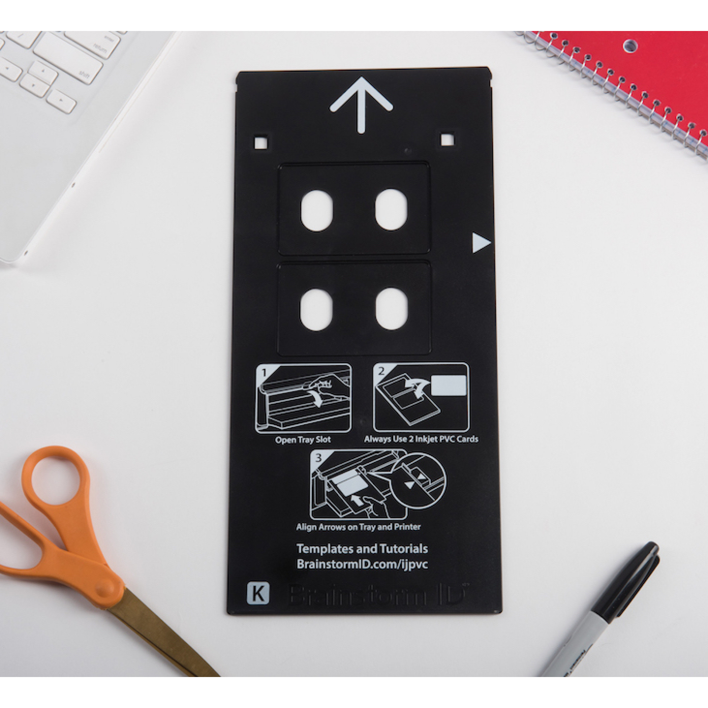 100 High-Quality Inkjet PVC Cards For Epson & Canon Inkjet Printers 
